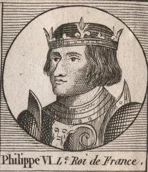 Retrato de Philippe VI de Valois