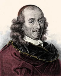 Retrato de Pierre Corneille (1606-1684), gravura do século XIX