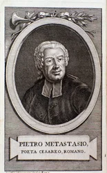 Retrato de Pietro Metastasio (gravura)