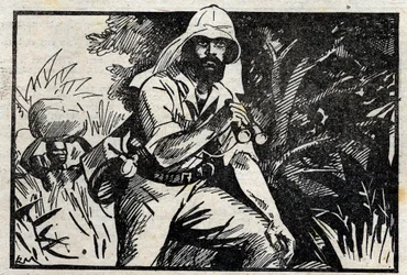 Retrato de Pietro Paolo Savorgnan di Brazza ou Pierre Paul Francois Camille Savorgnan de Brazza (1852-1905), é um explorador francês de origem italiana que explorou a margem direita do rio Congo, abrindo o caminho para a colonização francesa na África Equa
