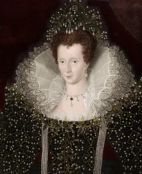 Retrato da Rainha Elizabeth Iere (Elizabeth) da Inglaterra (1533-1603) Elizabeth I