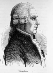 Retrato de Thibaudeau, político francês (1765-1854).
