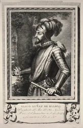 Retrato de Vasco Nunez de Balboa (gravura)