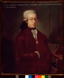 Retrato de Wolfgang Amadeus Mozart aos 21 anos (pintura