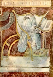 Santo Agostinho de Hipona, Latrão, Roma (fresco)