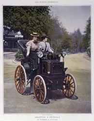 The Petroleum Phaeton, tipo 1896 - em "Modern Sports".
