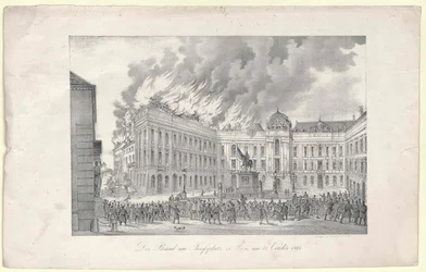 O incêndio na Praça Joseph