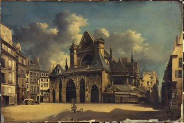 A igreja de Saint-Germain-l