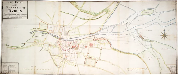 A cidade e os subúrbios de Dublim, de Kilmainham a Rings-End, nos quais os rios, ruas, vielas, becos, igrejas, portões, etc. são descritos com exatidão no 15º N.º 1673