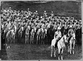 2º Regimento de Madras Cavalaria Ligeira em desfile