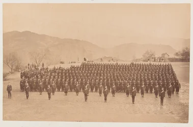 4º Regimento Gurkha (Rifle) em desfile