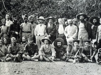 Auguste Pavie (1847-1925), explorador bretão e a missão franco-inglesa do Alto Mekong, em 1895.