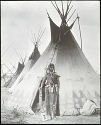 Índio Blackfoot, zona de Calgary