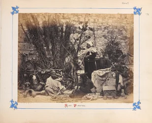 Café da manhã nos oficiais confusão, 86º Regimento, Gibraltar, 1866 por volta de