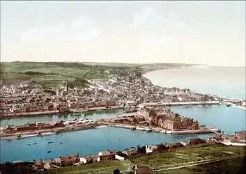 Fécamp e as suas falésias - V. 1895
