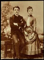 Georges e Jeanne Hugo (Filhos pequenos de Victor Hugo)