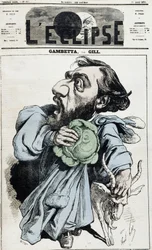 Léon Gambetta, em 1882.