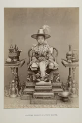 Fotografia em álbum de fotografias