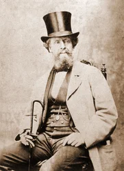 Retrato de Charles Dickens (1812-1870), escritor inglês por volta de 1855.