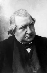 Retrato de Ernest Renan (1823-1892), filólogo e escritor francês.