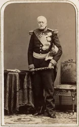 Retrato de Esprit Victor Elisabeth Boniface de Castellane, marechal da França, militar francês nascido em Paris em 21 de março de 1788 e falecido em Lyon em 16 de setembro de 1862.
