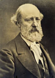 Retrato de Eugene Viollet-le-Duc (Viollet le Duc) (1814-1879). sd. 19 Century.