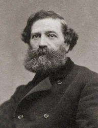 Retrato de Felix Pyat (1810-1889) Escritor, jornalista e político francês