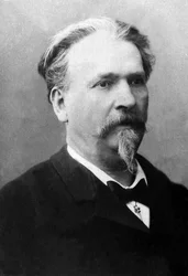 Retrato de Frederic Mistral (1830-1914), poeta e escritor francês.