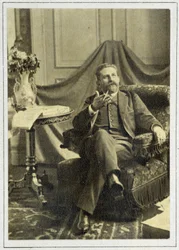 Retrato do General Georges Boulanger (1837 - 1891).
