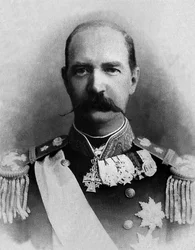 Retrato de Jorge I (1845-1913), Rei da Grécia de 1863 a 1913.