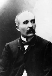 Retrato de Georges Benjamin Clemenceau (1841-1929), jornalista e político.