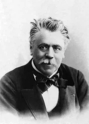 Retrato de Henri Francois Becque (1837-1899), escritor francês.