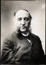 Retrato de Jules Ferry (1832-1893), estadista francês.