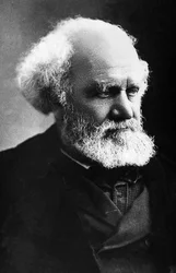 Retrato de Jules Janssen (1824-1907), físico e astrônomo francês.