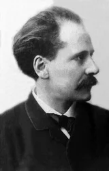 Retrato de Jules Massenet (1842-1912), compositor francês.