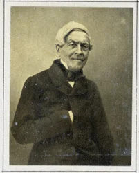 Retrato de Jules Michelet (1789 - 1874).