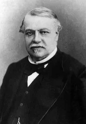 Retrato de Leon Say (1826-1896), político padeiro francês.