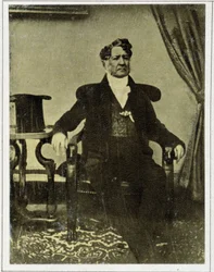 Retrato de Louis Philippe I (1773 - 1850) em 1845.