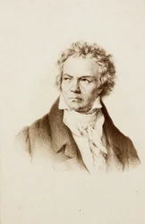 Retrato de Ludwig van Beethoven