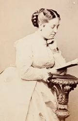 Retrato de Therese Tietjens, c. década de 1860