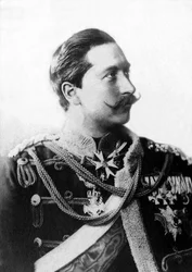 Retrato de Guilherme II (1859-1941), último imperador da Alemanha e último rei da Prússia de 1888 a 1918.