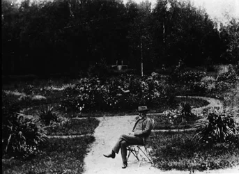 Retrato do compositor Piotr ou Petr Ilyich Tchaikovsky (ou Tchaikovsky ou Ciajkovskij ou Tchaikowsky)