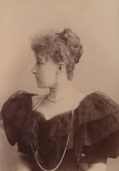 Princesa Stéphanie Clotilde Louise Herminie Marie Charlotte da Bélgica (21 de maio de 1864 - 23 de agosto de 1945)
