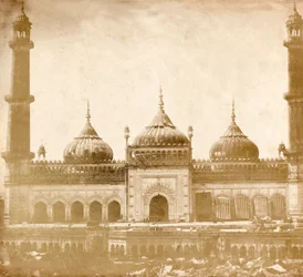 A Grande Imambara, Lucknow, Índia