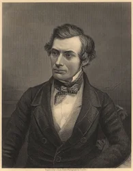 Thomas Graham (1805-1869) químico escocês que lançou as bases da físico-química, c.1860 (gravura)