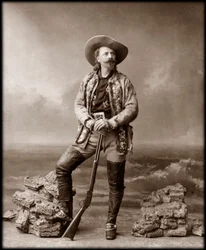 William Frederick Cody - Conhecido como Buffalo Bill - Retrato de Buffalo Bill (1846-1917), Coronel William Cody
