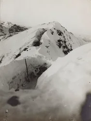 Primeira Guerra Mundial: paisagem de montanha