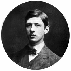 o jovem Charles De Gaulle (1890-1970) quando estudante em 1909