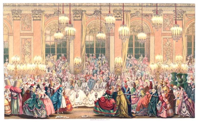 Um baile de máscaras, 1885.