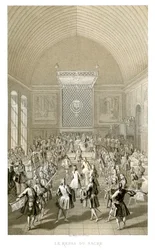 O banquete da coroação, 1715, 1885